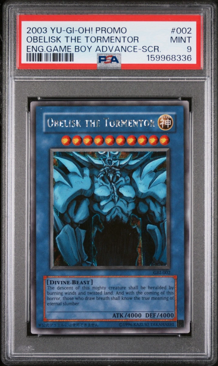 Obelisk The Tormentor Yu-Gi-Oh! TCG Professional Sports