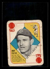 1951 Topps Blue Backs Andy Pafko #27 Chicago Cubs Low Grade Filler VC769