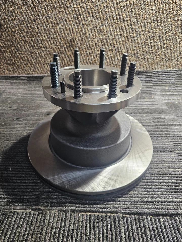 (CANTIDAD 2) Conjunto de rotor de freno y buje para Ford E-450 Econoline Super Duty 2000-2002 Foto 3 de 4