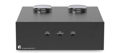 Pro-Ject MC Step Up Box DS3 B -Step-up Transformator für MC, schwarz (UVP: 899 )