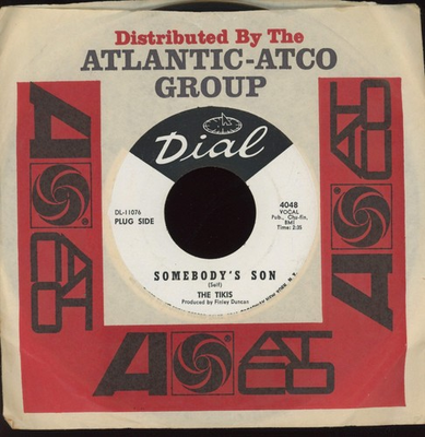 #ad The Tikis Somebody#x27;s Son on Dial Promo Garage 45 $86.99