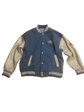 Eldridge Eden Jacket Blue And White Graphic