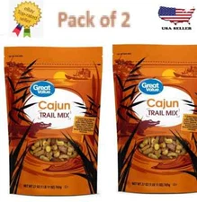 New Great Value Cajun Trail Mix, 27 oz (Pack of 2) Free Shipping