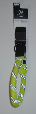 NWT BACKCOUNTRY X PETCO ~ YELLOW, DOG THE ROPE COLLAR  ~ SIZE: XL/XXL 21.5-30 In