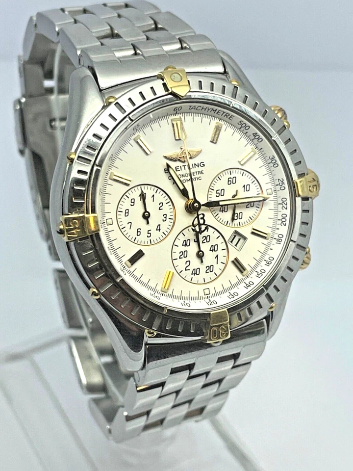 Breitling Shadow Flyback B35313 Automatic Chronograph White 39mm Watch LTD ED - Image 3 of 4