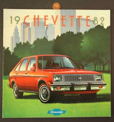 1982 Chevrolet Motor Car Company Chevette Sport Wagons Brochure Chevy VTG +