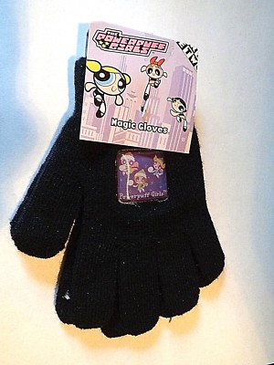 POWER PUFF GIRLS MAGIC GLOVES * CARTOON NETWORK * ONE SIZE * 2 COLORS 