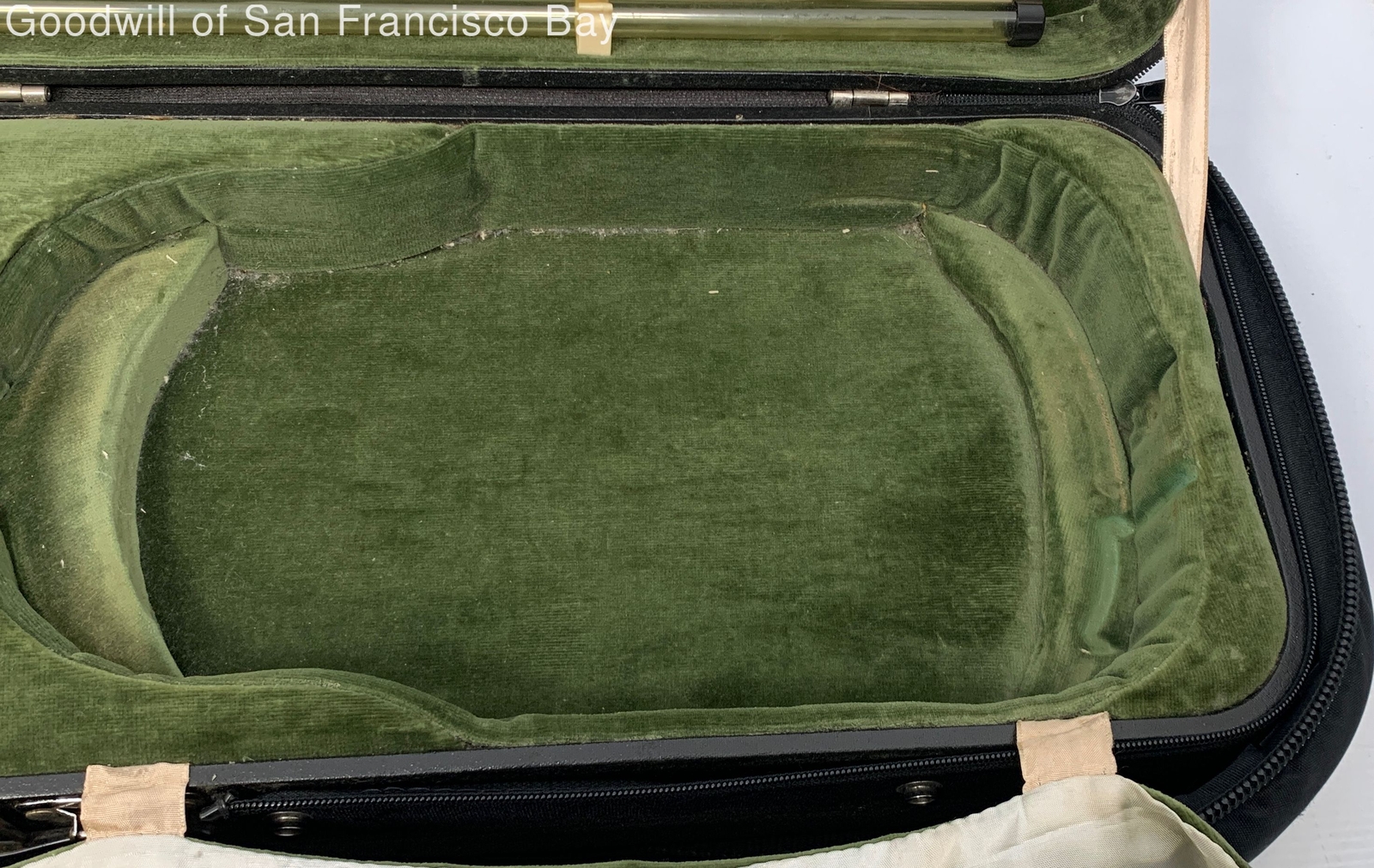 Cushy Padded Violin Hard Shell Case Outer Pocket With Double Handle Black eBay