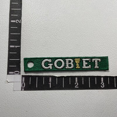 GOBLET Patch w/ Hole So Can Be Put On Keychain 19AH