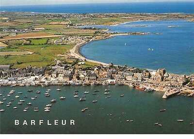 50.AM10278.Barfleur.Übersicht.Edit Dubray.1044/50.CPSM 15x10 cm