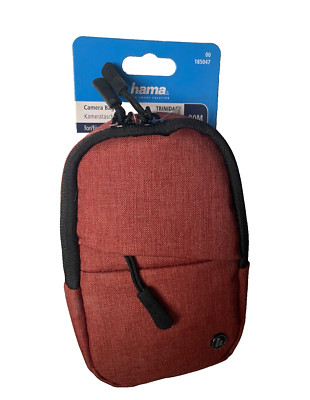 Hama Kameratasche Camera Bag Trinidad 80M Rot Universal für Kamera, Zubehör usw.