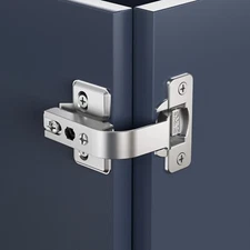 Burks Hinges, 90 Degree, Lazy Susan Cabinet Door Hinges, Pack of 2