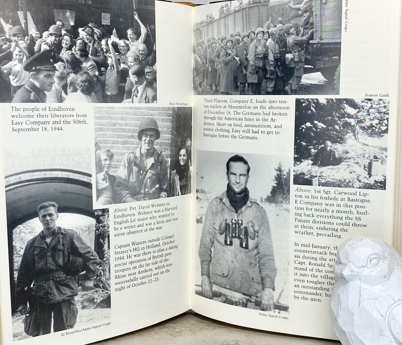 Band of Brothers SIGNED by Stephen E Ambrose 2002 Easton Press eBay