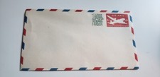 USPS UC30 6 cent airmail + 1 cent surcharge/revalue embossed envelope