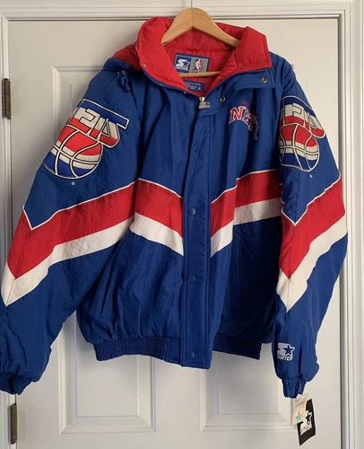 New jersey nets starter jacket deals