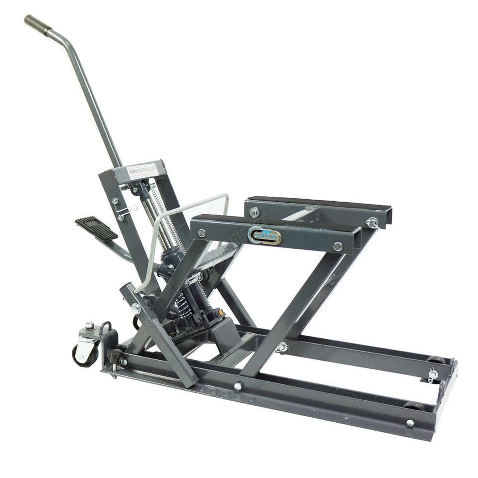 SwitZer 1500lb Hydraulic Motorcycle Motor Bike Stand Quad Lift ATV Jack Hoist - Image 3 of 4