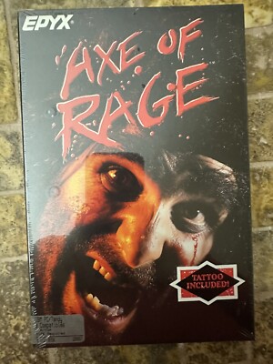 Axe of Rage FACTORY SEALED & MINTY IBM PC 5.25'' Epyx 1988 *NEW*