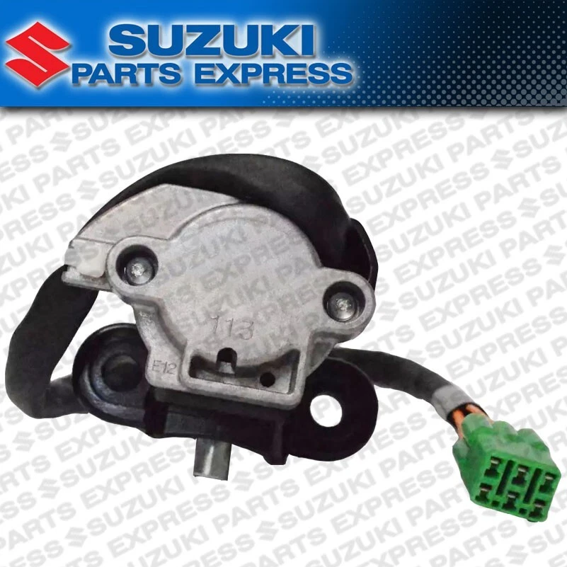 NEW SUZUKI IGNITION SWITCH KEY ASSEMBLY GSX-R600 GSX-R750 GSX