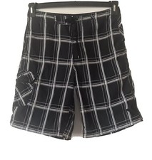 Hurley Phantom Men  s Board Shorts Swim Trunks Black White Men  s Size 30