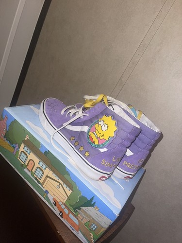 The simpsons Lisa for Pres Vans