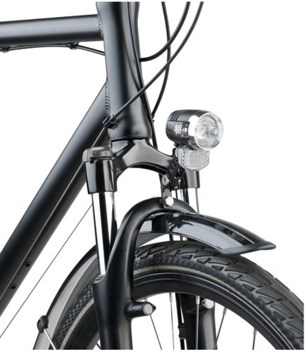 Bicycle Front Dynamo Light AXA Blueline 50 Lux Switch & Steady Auto Bike Cycle - Picture 4 of 13