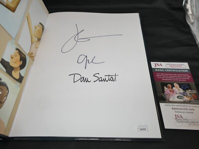 Jake Gyllenhaal Greta Caruso Dan Santat Signed 1st ED Secret Book JSA #AQ55002