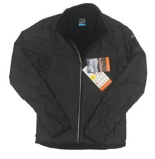 New $200 Icebreaker Merino Cool-lite Rush Jacket! Black Purple (velvet Prism)