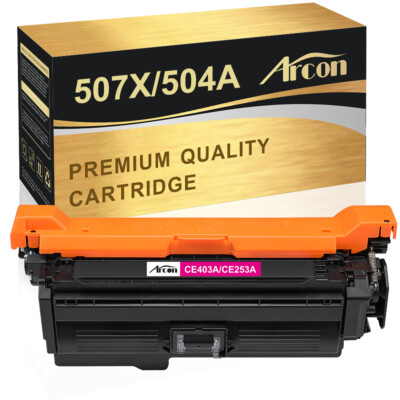 1 Toner Für HP 507X 507A CE403A LaserJet Pro 500 Color MFP M570dn M570dw M551dn 