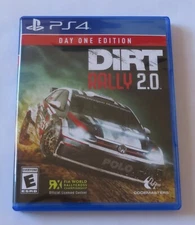 Replacement Case (NO GAME) DiRT Rally 2.0 Day One Edition  Playstation 4  PS4