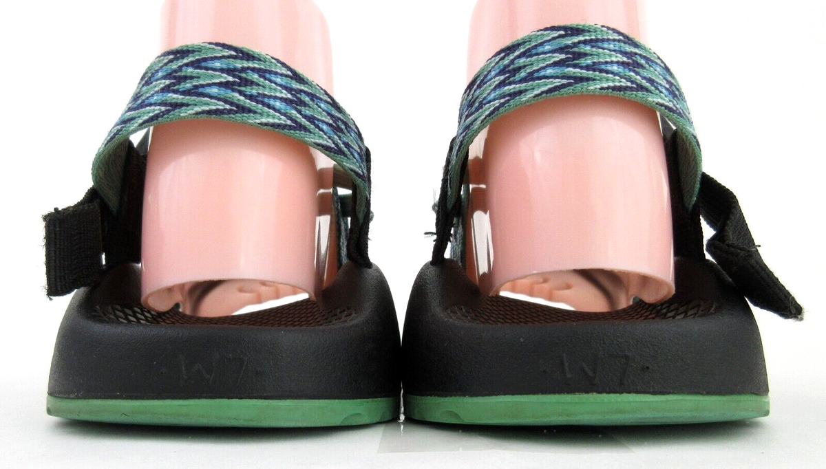 Womens Chaco ZX2 Classic Sandals Dagger Green Purple White J105490