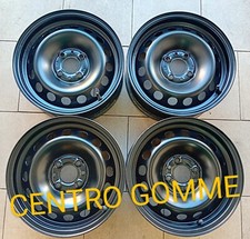 CERCHI IN ACCIAIO RAGGIO 15 4X98 FIAT PANDA PUNTO 500 SEMINUOVI 347-3515121💯💯