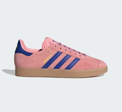 adidas gazelle silver green womens adidas Gazelle Shoes - Women's - Blue / Orchid Fusion / Gum