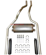 Mandrel Dual Exhaust Xlerator Muffler Fits 01-06 Chevrolet GMC Truck 6.0L / 8.1L