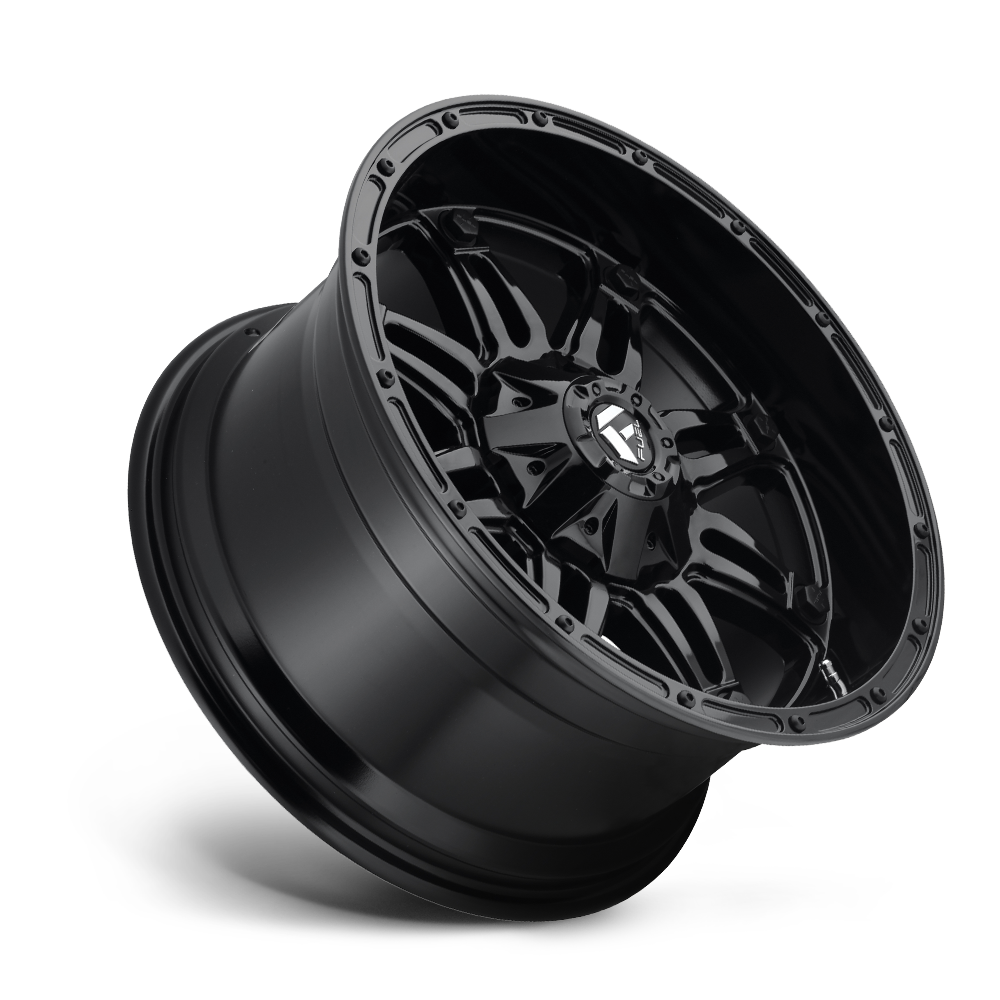 4) 20x9 Fuel Offroad Gloss Black Hostage Wheels 8x170 For 03-19 F 