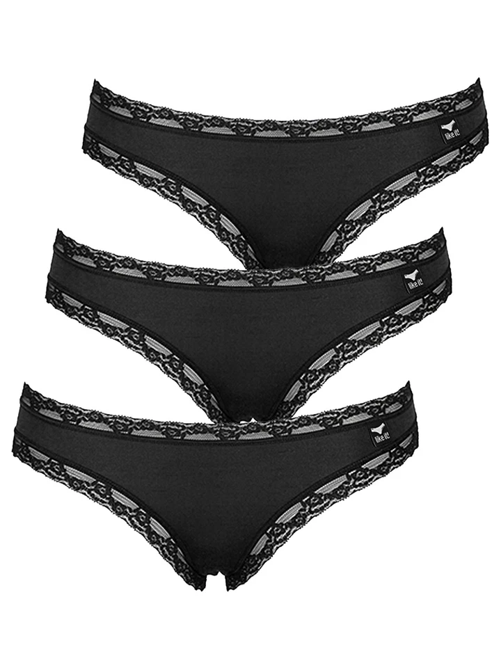 like it! 3er Pack Damen Minislip Olivia 6006 50 0 0 Gr. S-XL in 3 Farben - Bild 1 von 1