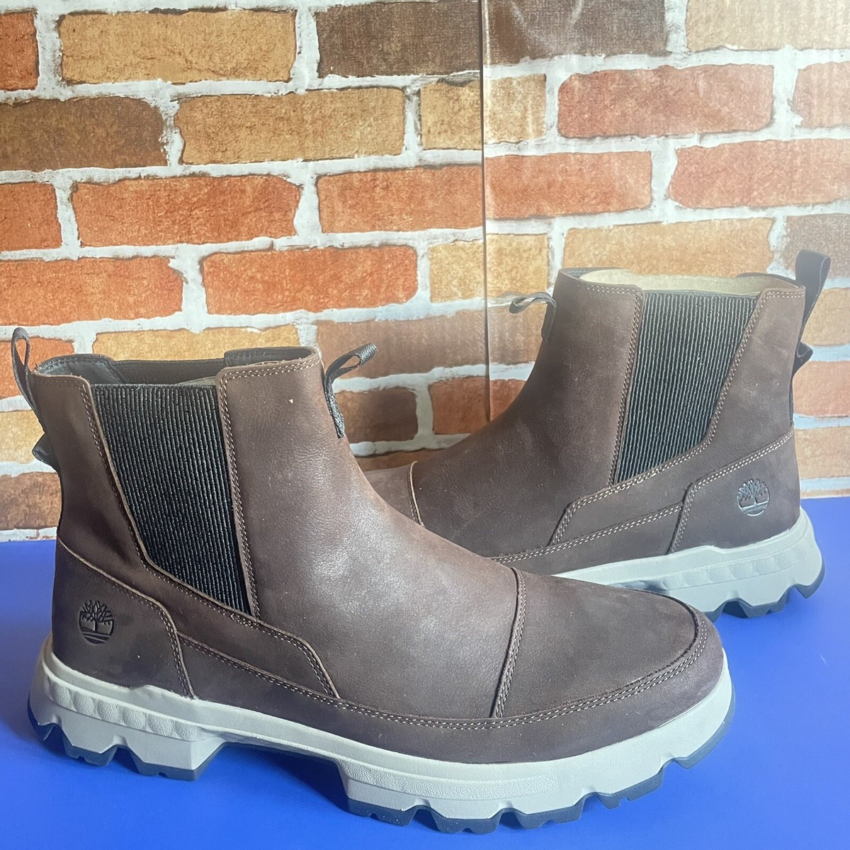 TIMBERLAND TBL ORIGINALS ULTRA CHELSEA DK BROWN FULL GRAIN  display picture 3