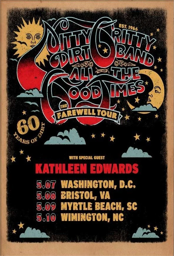 Poster Kathleen Edwards May 2026 Tour