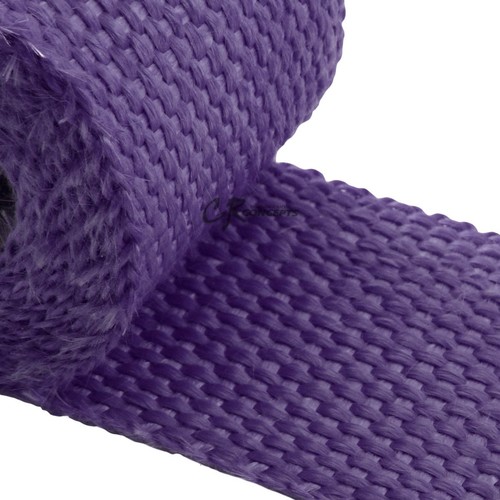 Cabezal de escape turbo colector tubo protector térmico púrpura de 5 pies/60"" L 2"" W cinta envolvente - Imagen 2 de 2