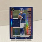 2025 Donruss Optic Jaxson Dart Blue Hyper (RAW)