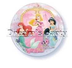 PALLONE BUBBLES PRINCIPESSE 56 CM - Immagine 2 di 2