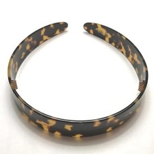 Women Headband Spotted Tortoiseshell Made in France