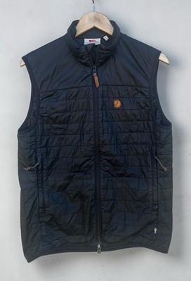 Fjällräven Abisko Padded Vest G-Loft Supreme Men's Black Gilet - Small
