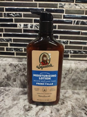 Dr. Squatch Men's NAtural Moisturizing Lotion Fresh Falls 10 oz  Qty. of 2