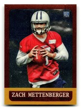 2014 Topps Chrome 1963 Minis Zach Mettenberger #39 RC Titans