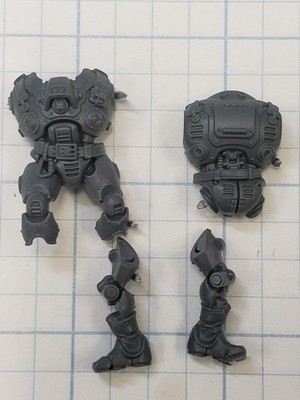 Warhammer 40k Leagues of Votann Bits Ironkin Steeljack Robot Torso Legs Set #42