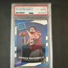 New ListingPanini Donruss 2017 Patrick Mahomes II Rated Rookie #327 PSA 8 Chiefs