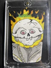 2021 Topps Garbage Pail Kids One-of-a-kind Clinton Yeager Trash Can Sketch Card