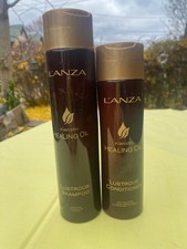 DUO Lanza Keratin Healing Oil LUSTROUS Shampoo 10.1oz  Conditioner 8.5oz