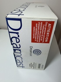 Sega Dreamcast Console Complete in Box with Aqua Blue Pad & 2 Games - PAL VGC