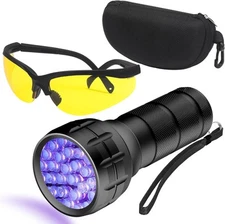 COSOOS Air Conditioner Leak Detector Tool, AC Kit, UV Light... 